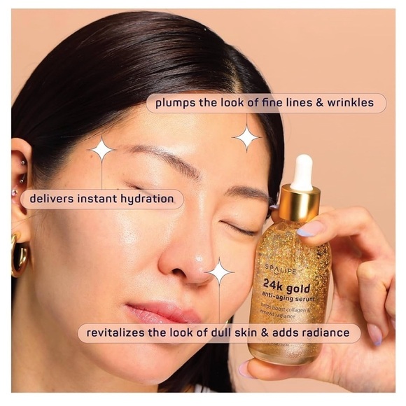 Spa Life 24K Gold Anti Aging Serum 3.7oz - Picture 5 of 7